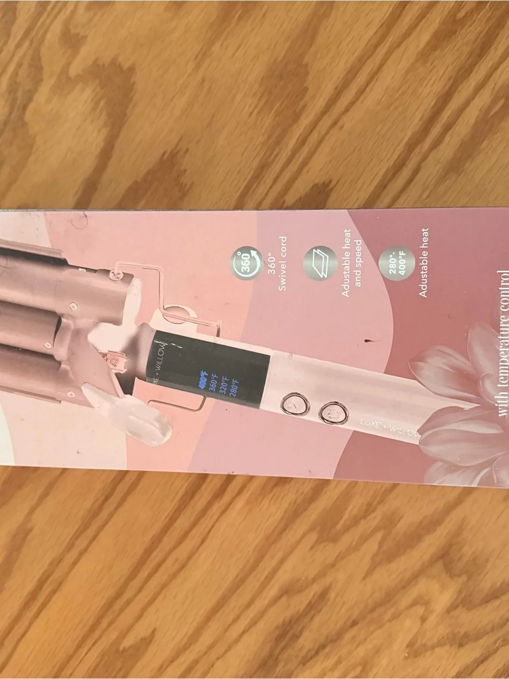 Triple Barrel Hair Waver - Pink